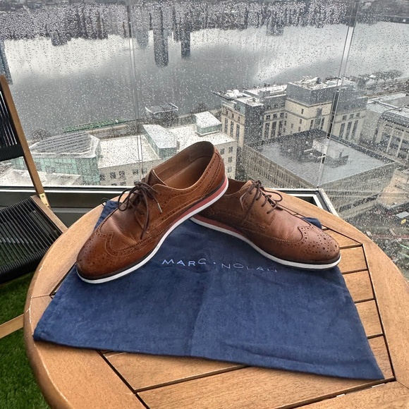 Marc Nolan - Jasper Wingtip Leather Sneaker